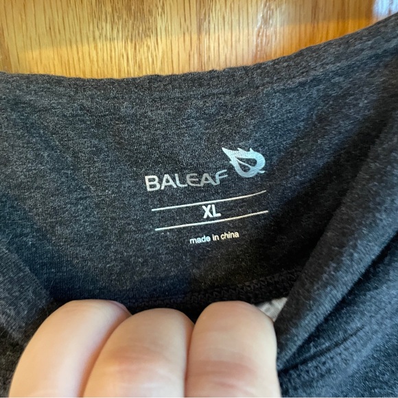 BALEAF Girls Leggings with Pockets Kids Athletic Pants Youth Yoga Dance, gray - Picture 3 of 11